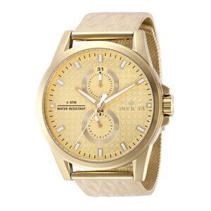 Invicta Vintage Men's Watch - 44mm, Gold (49949)